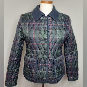 Tommy Hilfiger Plaid Quilted Jacket